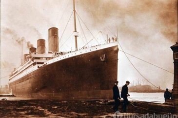 Titanic faciasından önce ve sonra çekilen fotoğraflar