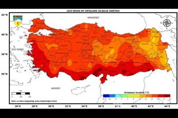 Türkiye'de son 53 yılın en sıcak nisan ayı yaşandı
