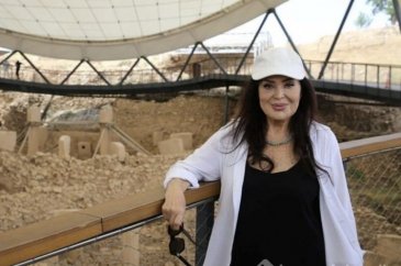 Türkan Şoray Göbeklitepe'yi ziyaret etti!