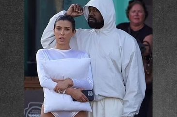 Bianca ve Kanye çifti İtalya'ya hızlı döndü