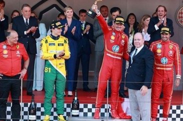 F1 Monako Grand Prix'inde ünlüler geçidi