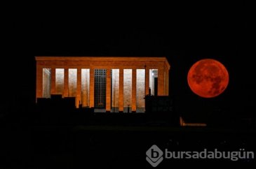 Türkiye'de Dolunay objektiflere böyle yansıdı 