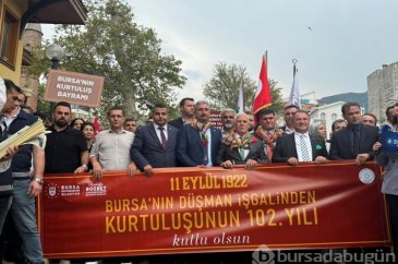 Bursa Büyükşehir Belediyesi, Bursa'nın kurtuluşunu kutluyor!