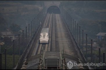 Japonya'nın yeni hızlı treni: Gözle görülmüyor