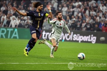 Beşiktaş - Kasımpaşa maçından objektiflere yansıyanlar
