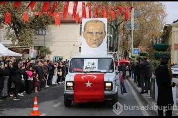 Bursa'da 46. Zeytin Festivali renkli görüntülere sahne oldu!