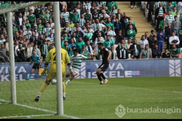 Bursaspor maçından kareler!