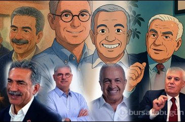 Akıma biz de katıldık! İşte Bursa'daki başkanların çizgi roman hall...