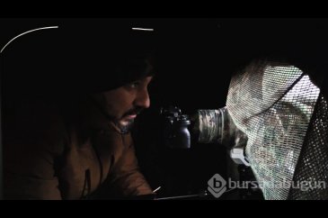Bursa'da sabırla bekledi: Gizli gizli fotoğraflarını çekti
