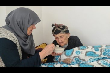 102 yaşındaki Kezik nine hayatında hiç doktora gitmedi!