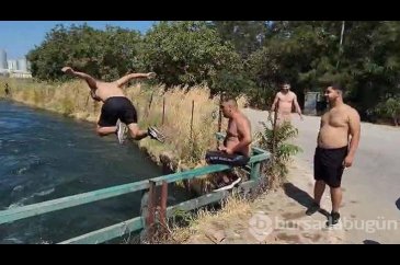Serinlemek için çok yanlış yeri seçtiler!