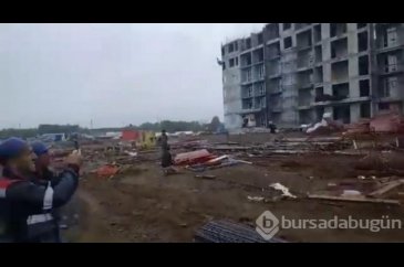 Bartınlı işçiler Rusya'da olan deprem anını kayıt altına aldı!