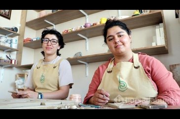 Hobi olarak başladıkları seramik sanatını herkese sevdirdiler!