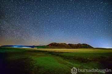 Nemrut'ta uzun pozlama tekniğiyle yıldızları fotoğrafladı