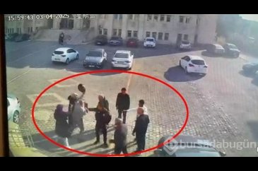 Uzlaşma görüşmesi sonrası tekmeli-yumruklu kavga