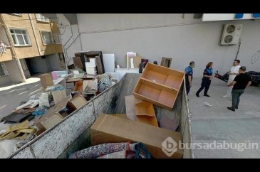 Hem kira ödemedi hem de eşyaları kullanılmaz hale getirip kaçtı
