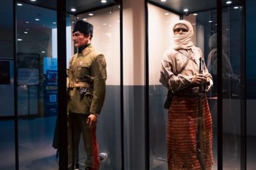 Üsteğmen Kara Fatma'nın manken canlandırması memleketi Erzurum'da s...