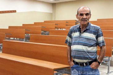 60 yaşında üniversite öğrencisi oldu