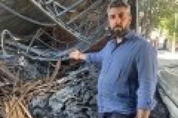 Buca'da çöp yangını: 30 milyon lira zarar