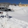 Uludağ'da binalar kar altında kaldı