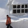 Uludağ'da binalar kar altında kaldı