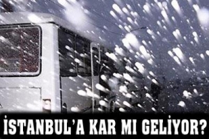 KAR GELİYOR