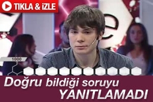 YARIŞMA PROGRAMINDA İNANILMAZ JEST
