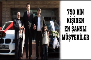 ŞAYPA'NIN TALİHLİLERİ BMW'LERİNE KAVUŞTU