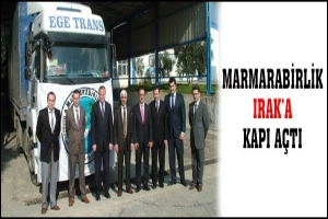 MARMARABİRLİK IRAK'A KAPI AÇTI