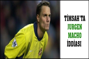 BURSASPOR'DA JURGEN MACHO İDDİASI