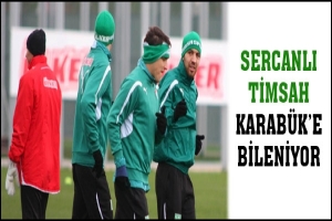 SERCANLI TİMSAH KARABÜK'E BİLENİYOR