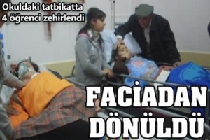 OKULDAKİ TATBİKAT FACİAYA DÖNÜŞÜYORDU
