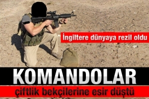 İNGİLİZ ASKERLERİ REZİL OLDU