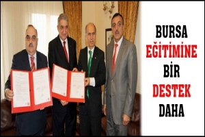 BURSA EĞİTİMİNE BİR DESTEK DAHA