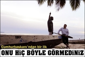 CUMHURBAŞKANI GÜL'Ü HİÇ BÖYLE GÖRMEDİNİZ