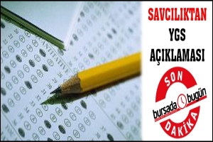 SAVCILIKTAN YGS AÇIKLAMASI