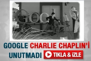 GOOGLE CHARLİE CHAPLİN'İ UNUTMADI