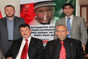 SEÇİM BÜROSU AÇMAK YERİNE PAKİSTAN'A YARDIM EDİLSİN