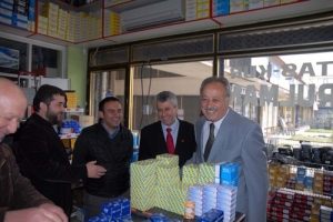 EKİNCİ'DEN ESNAF ZİYARETİ REKORU