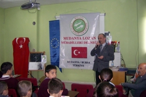 BEN BİR MÜBADİL TORUNUYUM PROJESİ ÖĞRENCİLERE ANLATILDI