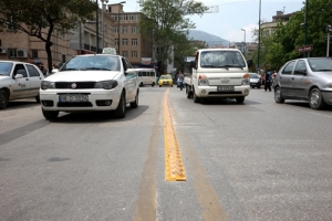 ATATÜRK CADDESİ'NDE TERCİHLİ YOL UYGULAMASI