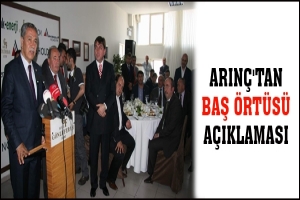 ARINÇ'TAN BAŞ ÖRTÜSÜ AÇIKLAMASI