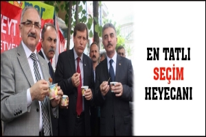 EN TATLI SEÇİM HEYECANI
