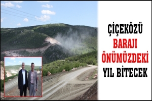 ÇİÇEKÖZÜ BARAJI ÖNÜMÜZDEKİ YIL BİTECEK