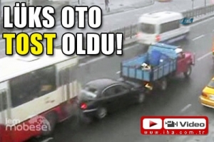 LÜKS OTO TOST OLDU