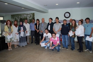 KOSGEB KURSİYERLERİ SERTİFİKALARINI ALDI