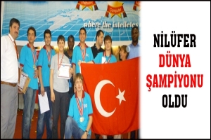NİLÜFER DÜNYA ŞAMPİYONU OLDU