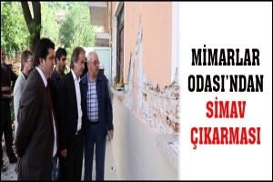 MİMARLAR ODASI'NDAN SİMAV ÇIKARMASI