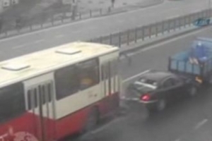 LÜKS OTOMOBİL BÖYLE TOST OLDU