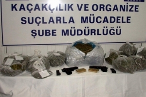 Bursa'da esrar operasyonu